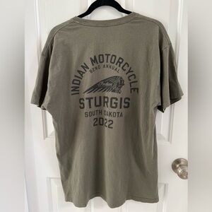 Indian Motorcycle Sturgis 2022 Tshirt- Size Large